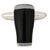 Pint Dark Beer Glass Rhodium Plated cufflinks